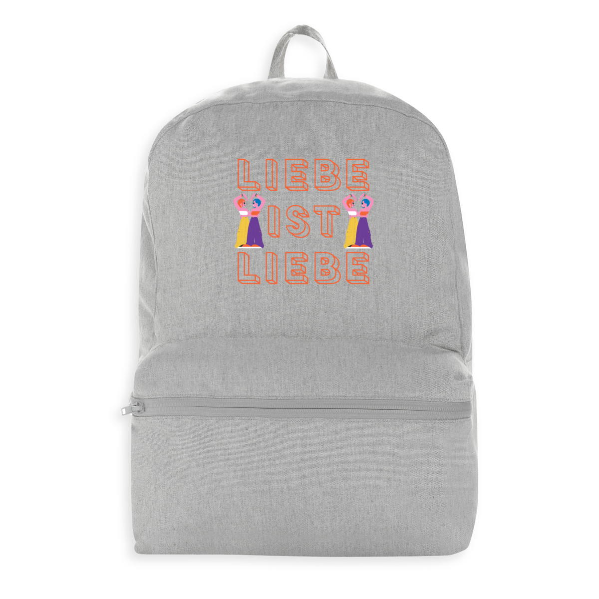 Liebe ist Liebe - 100% recycled Rucksack  