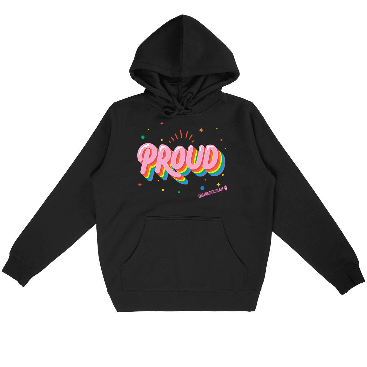 Proud Pride groß - “Unisex*” Hoodie - Image