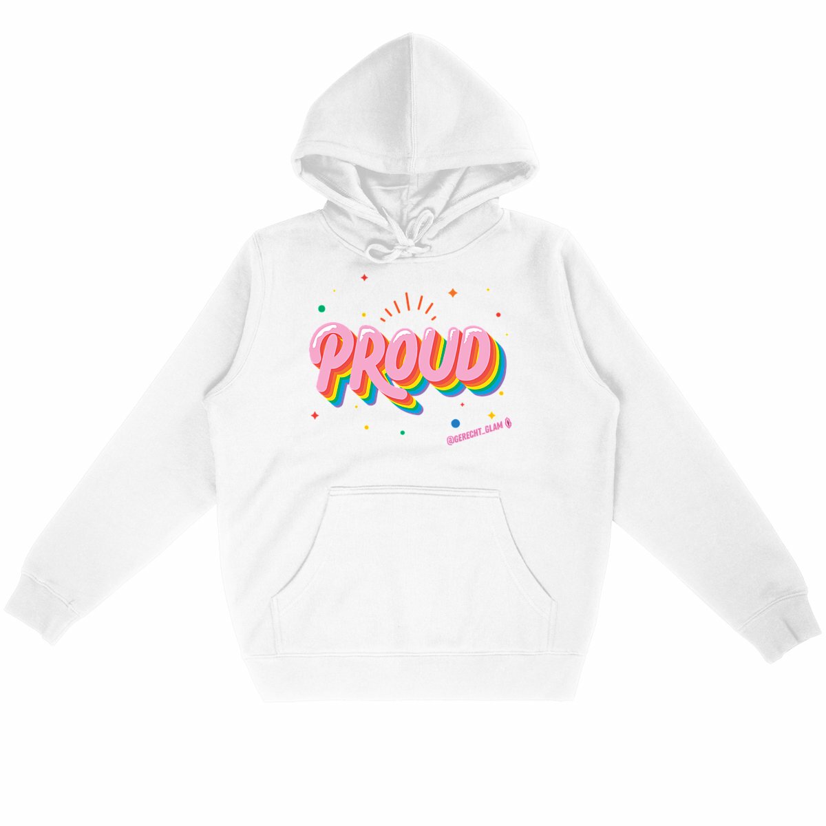 Proud Pride groß - “Unisex*” Hoodie