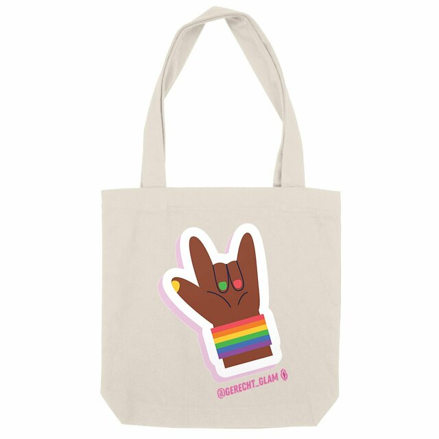 Rock Pride - Ökologische Tote bag mit dicken Griffen  - Image