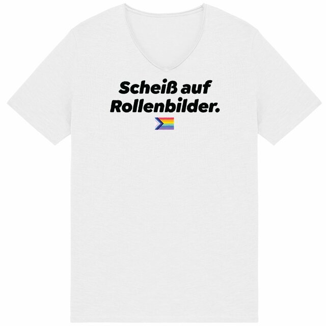 Scheiß auf Rollenbilder - "Mens*" slub T-Shirt
