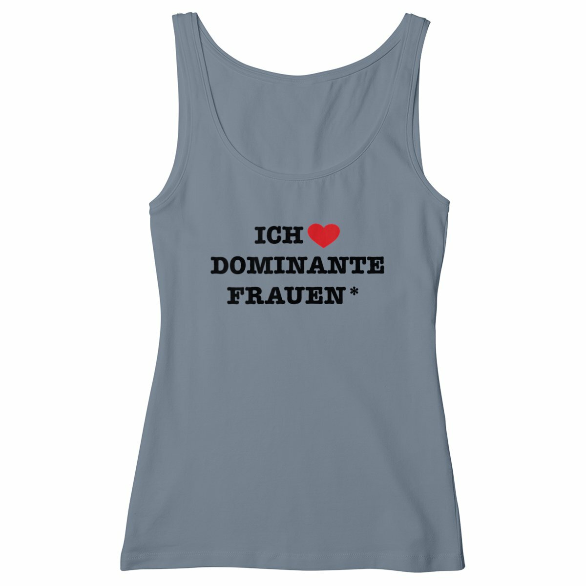 Ich liebe dominante Frauen* - "Womens*" slim fit tank top  - Image