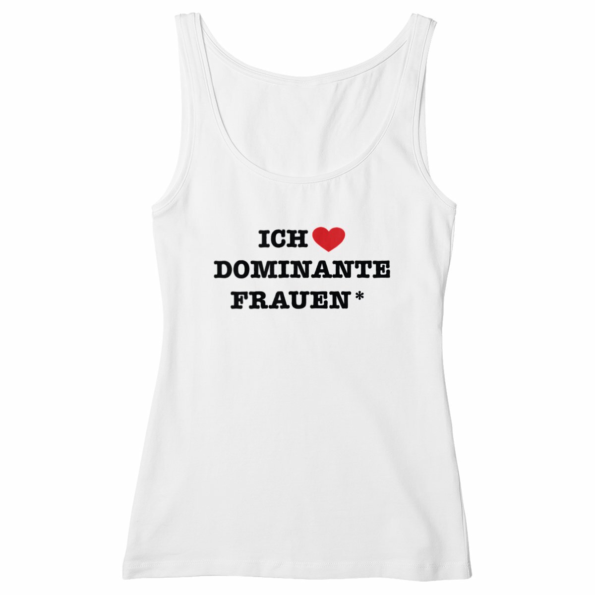 Ich liebe dominante Frauen* - "Womens*" slim fit tank top 