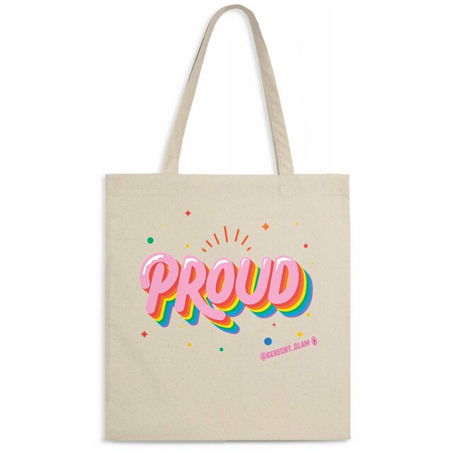 Proud Pride - Tote bag organic - Image