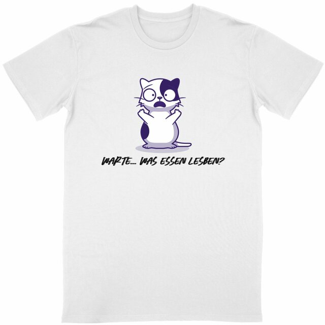  Warte... Was essen Lesben? - “Unisex*” T-Shirt 