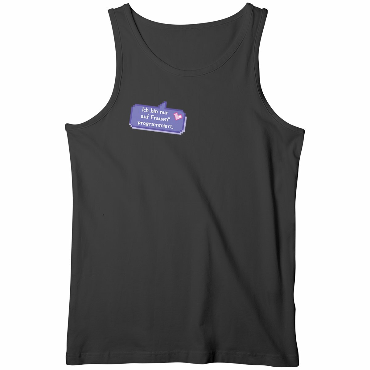 Ich bin nur auf Frauen* programmiert - "Mens*" tank top - Image