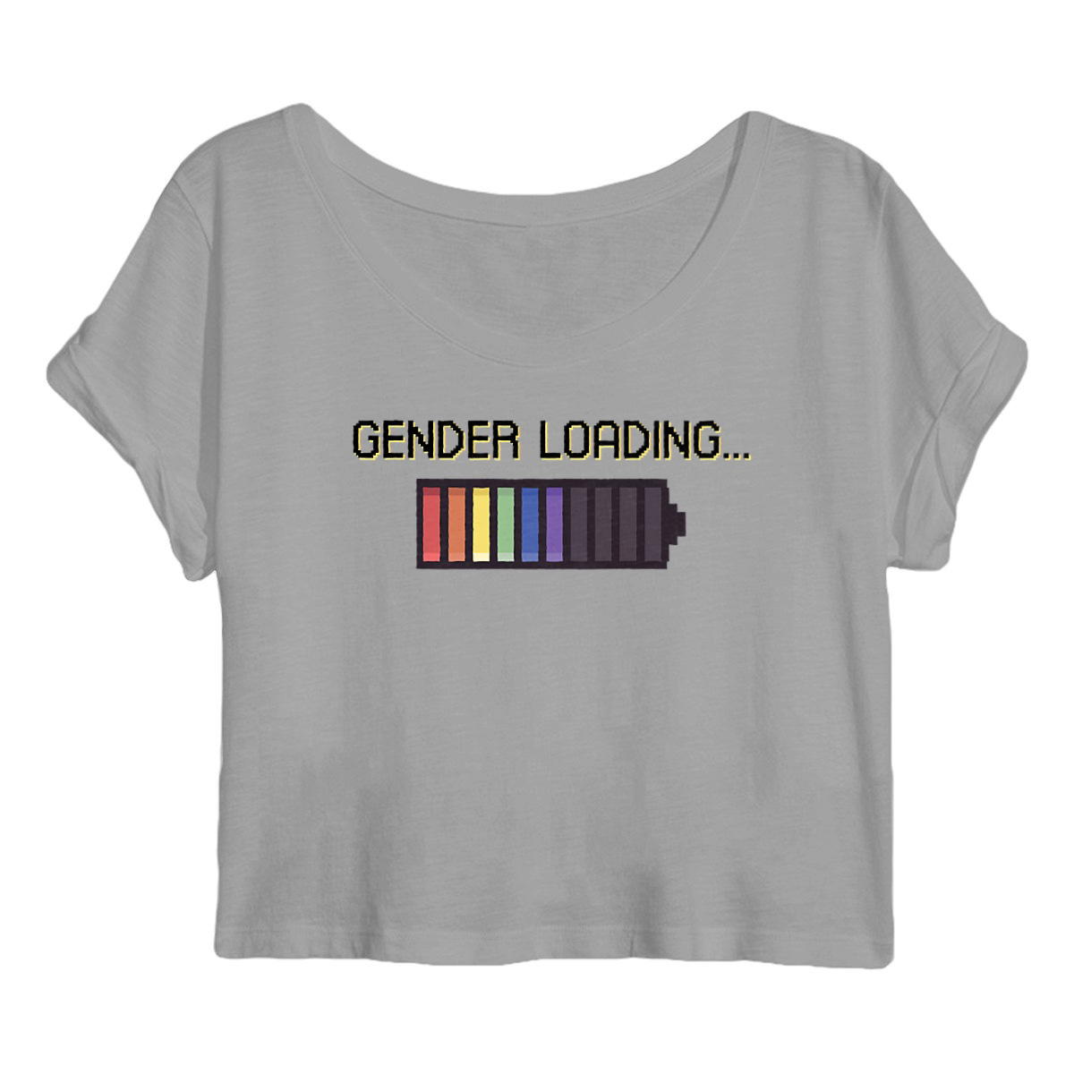  Gender loading - "Womens*" crop top  - Image