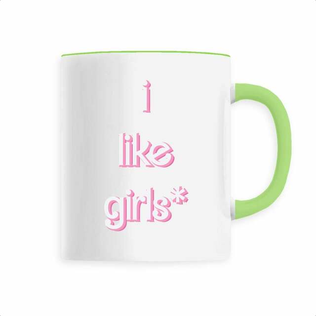  i like girls* - Keramik Tasse / Heferl - Image