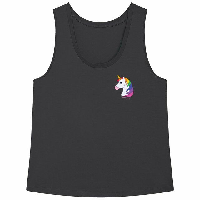  Einhorn Regenbogen - Loose fitting "womens*" tank top - Image