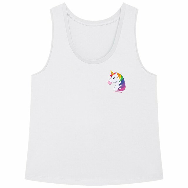  Einhorn Regenbogen - Loose fitting "womens*" tank top