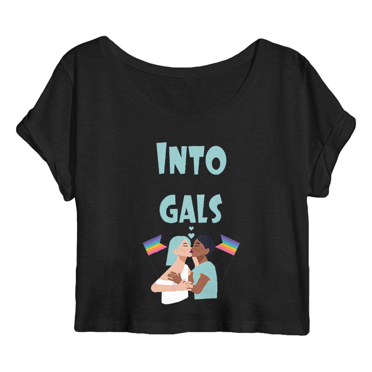  Into Gals - "Womens*" crop top - Image