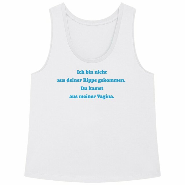 Ich bin nicht aus deiner Rippe gekommen. - Loose fitting "womens*" tank top