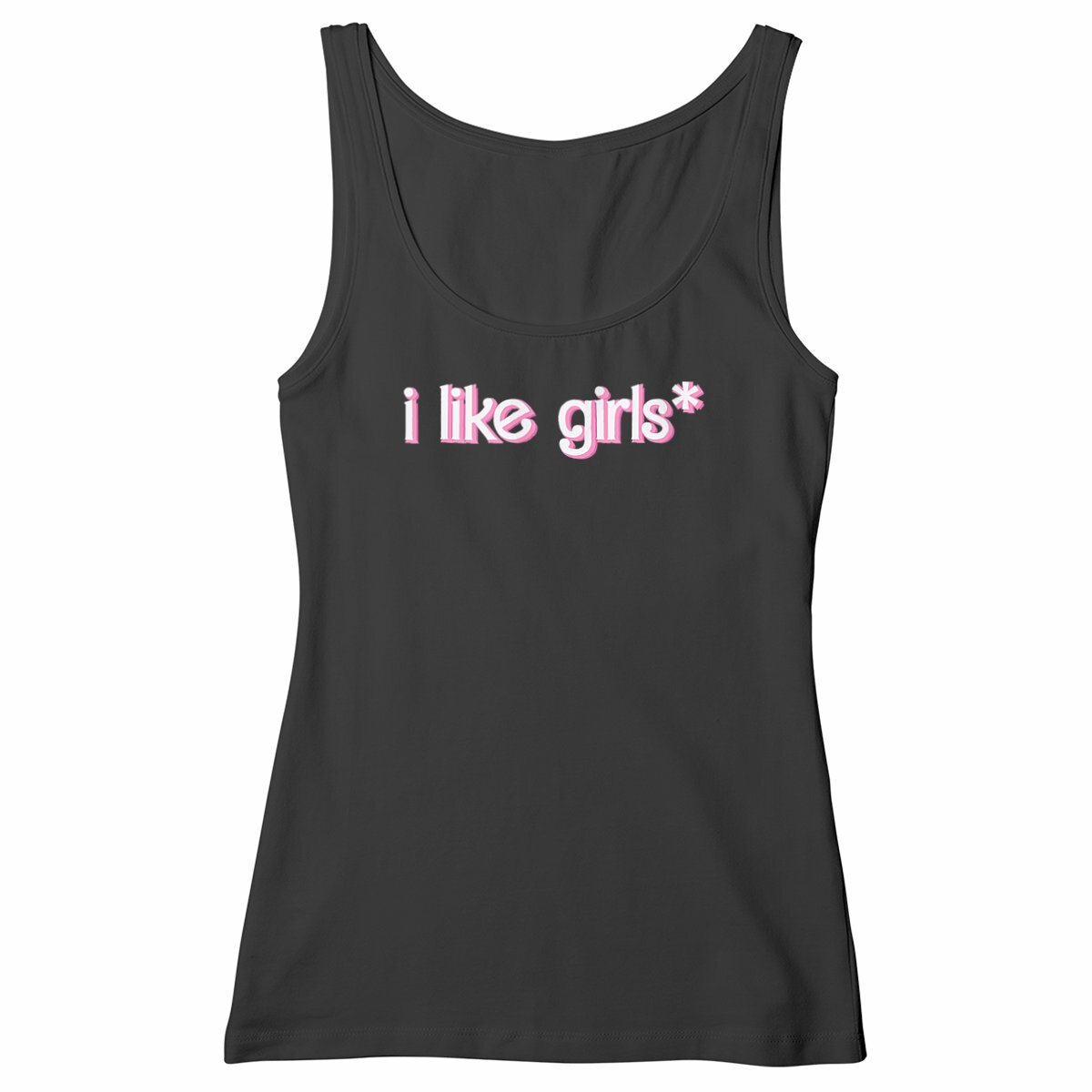 i like girls* - "Womens*" slim fit tank top  - Image
