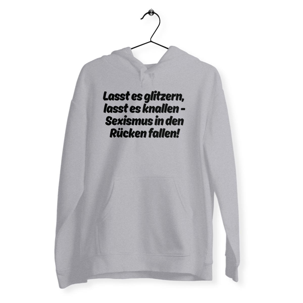  Lasst es glitzern, lasst es knallen - “Unisex*” Hoodie - Image