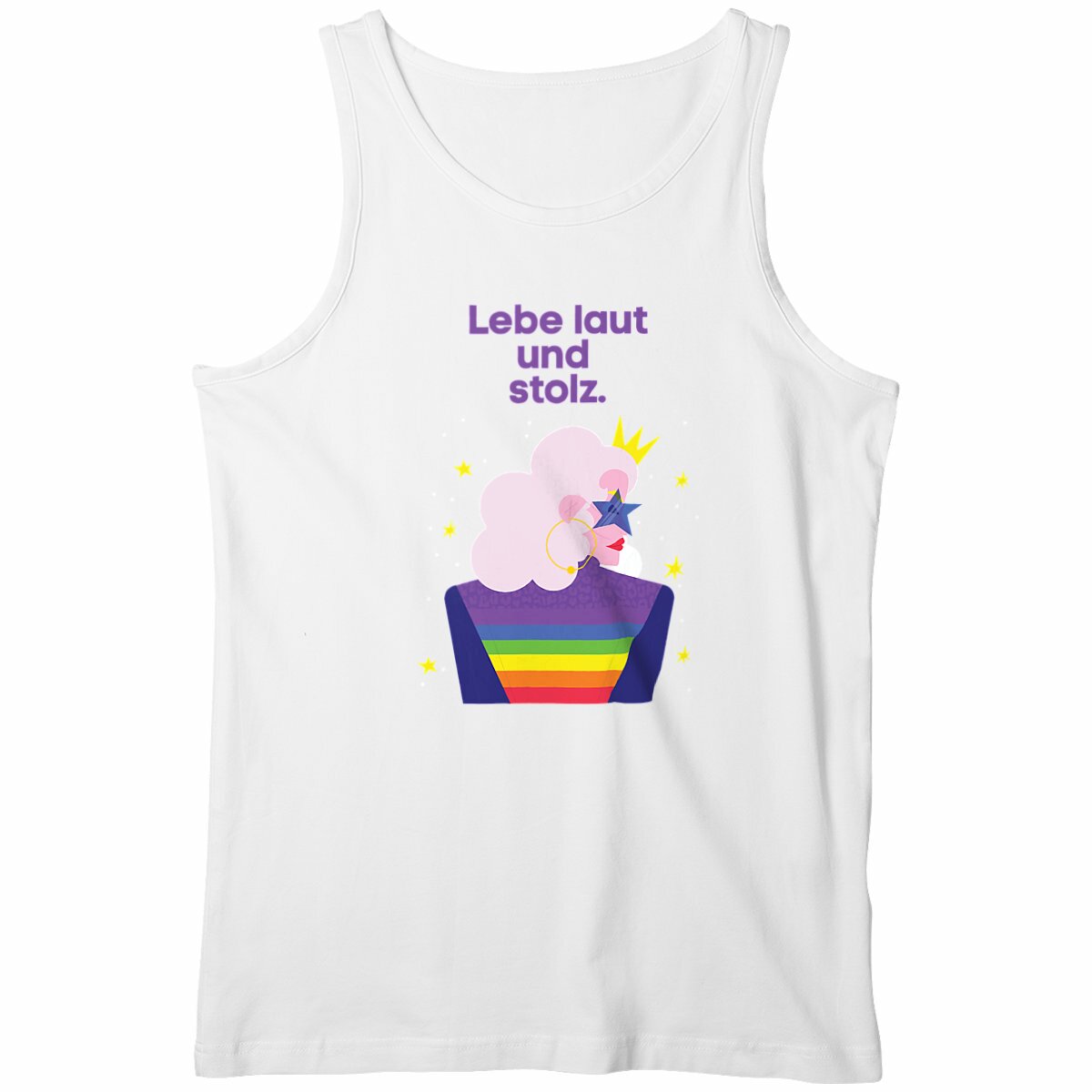  Lebe laut und stolz - "Mens*" tank top