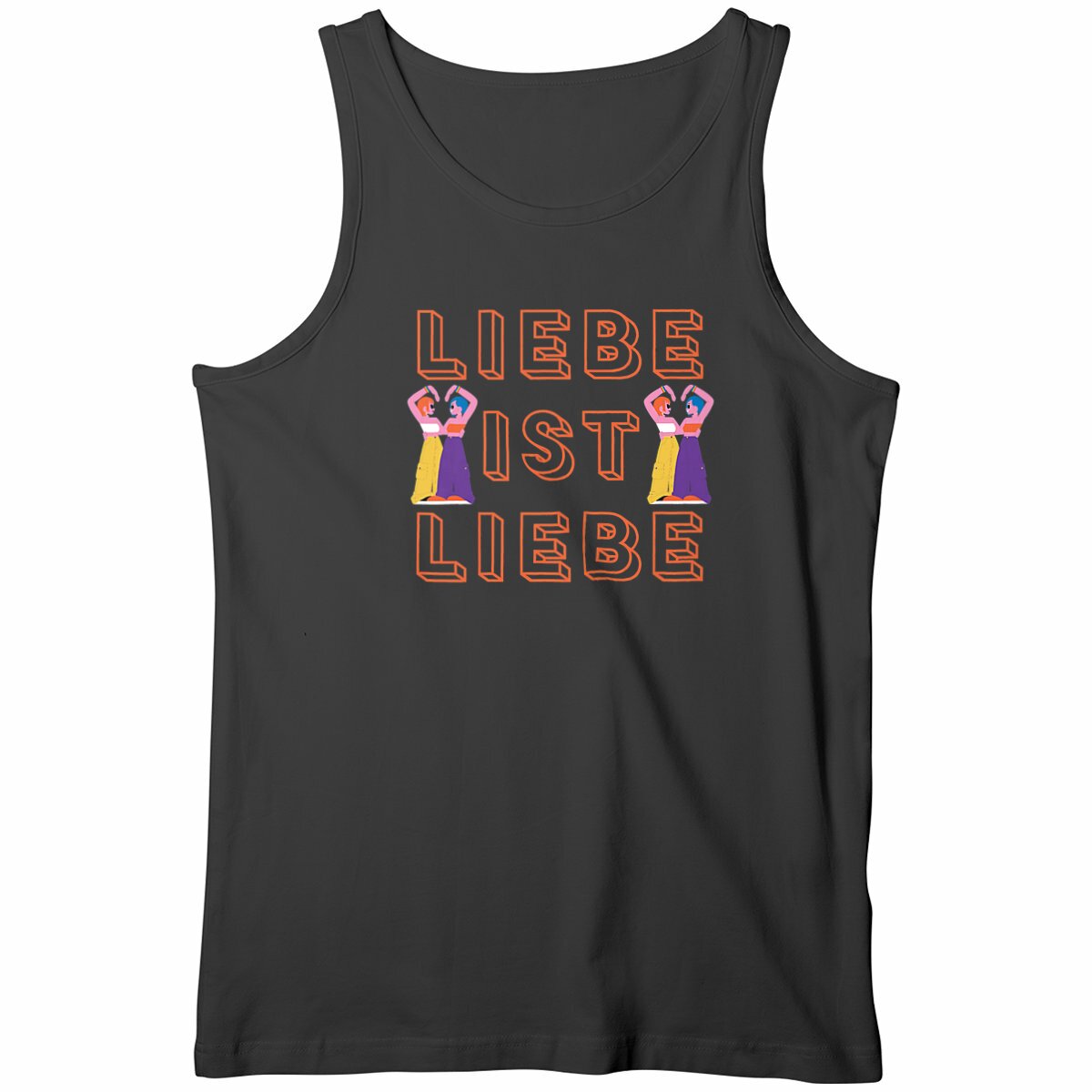  Liebe ist Liebe - "Mens*" tank top - Image