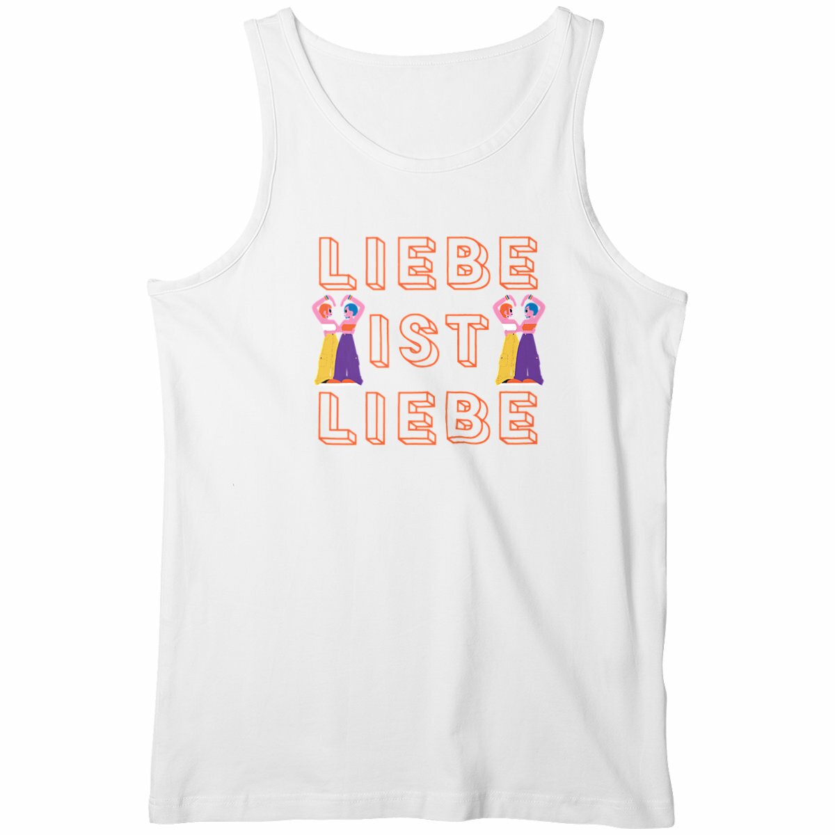  Liebe ist Liebe - "Mens*" tank top