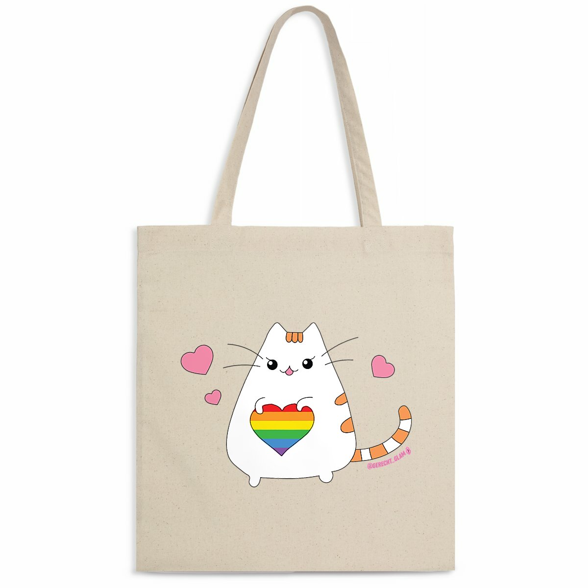 Pride Katze - Tote bag organic   - Image