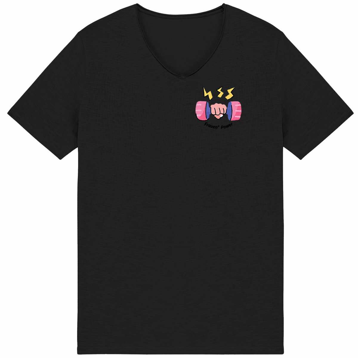  Frauen* Power - "Mens*" Slub T-Shirt   - Image