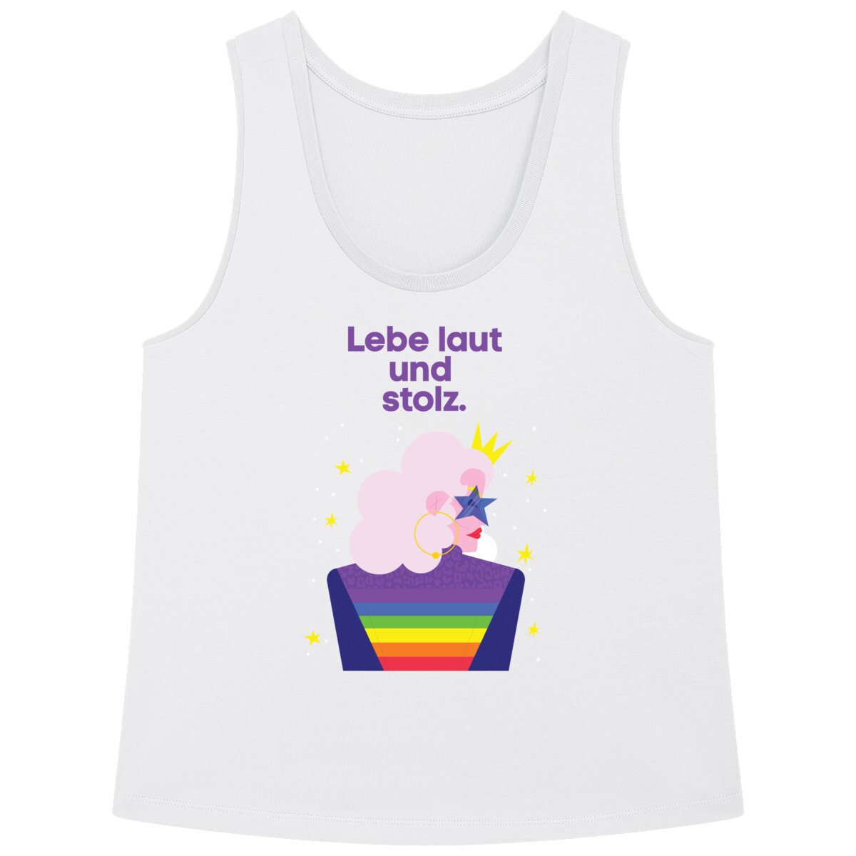 Lebe laut und stolz - Loose fitting "womens*" tank top