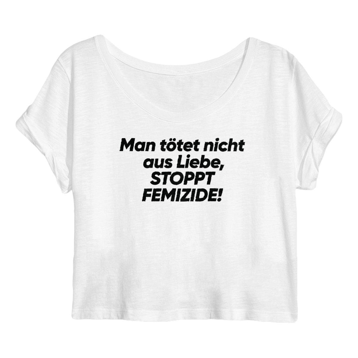 Man tötet nicht aus Liebe, STOPPT FEMIZIDE! - "Women*" Crop Top  - Image