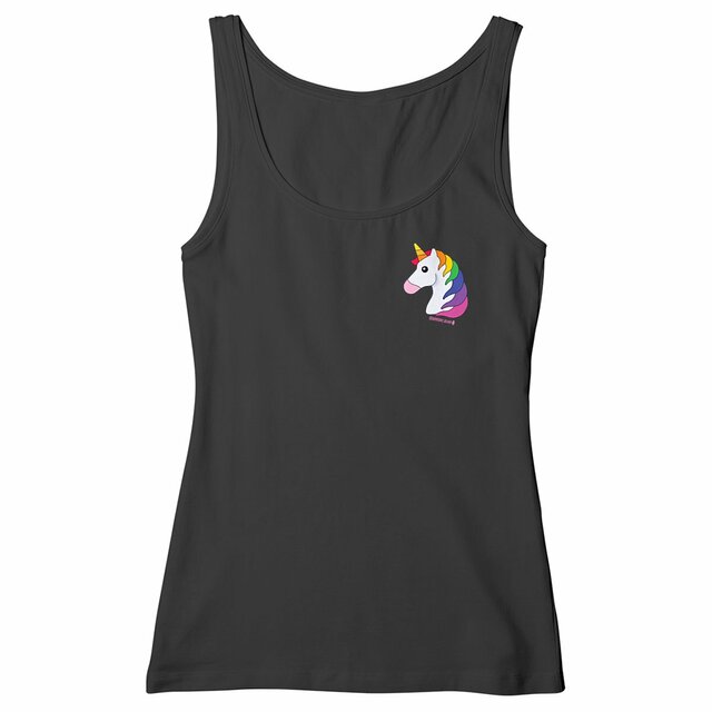 Einhorn Regenbogen - "Womens*" slim fit tank top   - Image