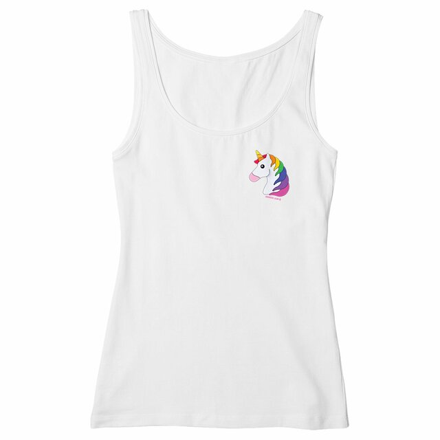 Einhorn Regenbogen - "Womens*" slim fit tank top  