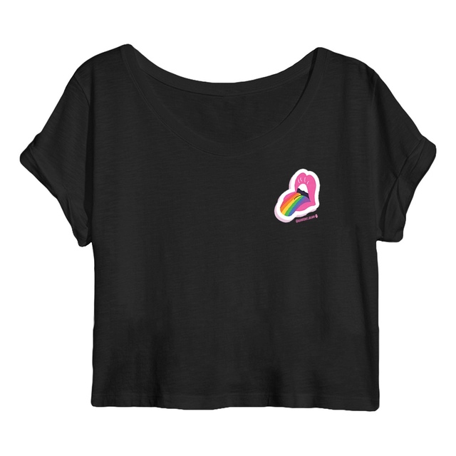 Zunge Pride - "Womens*" crop top - Image