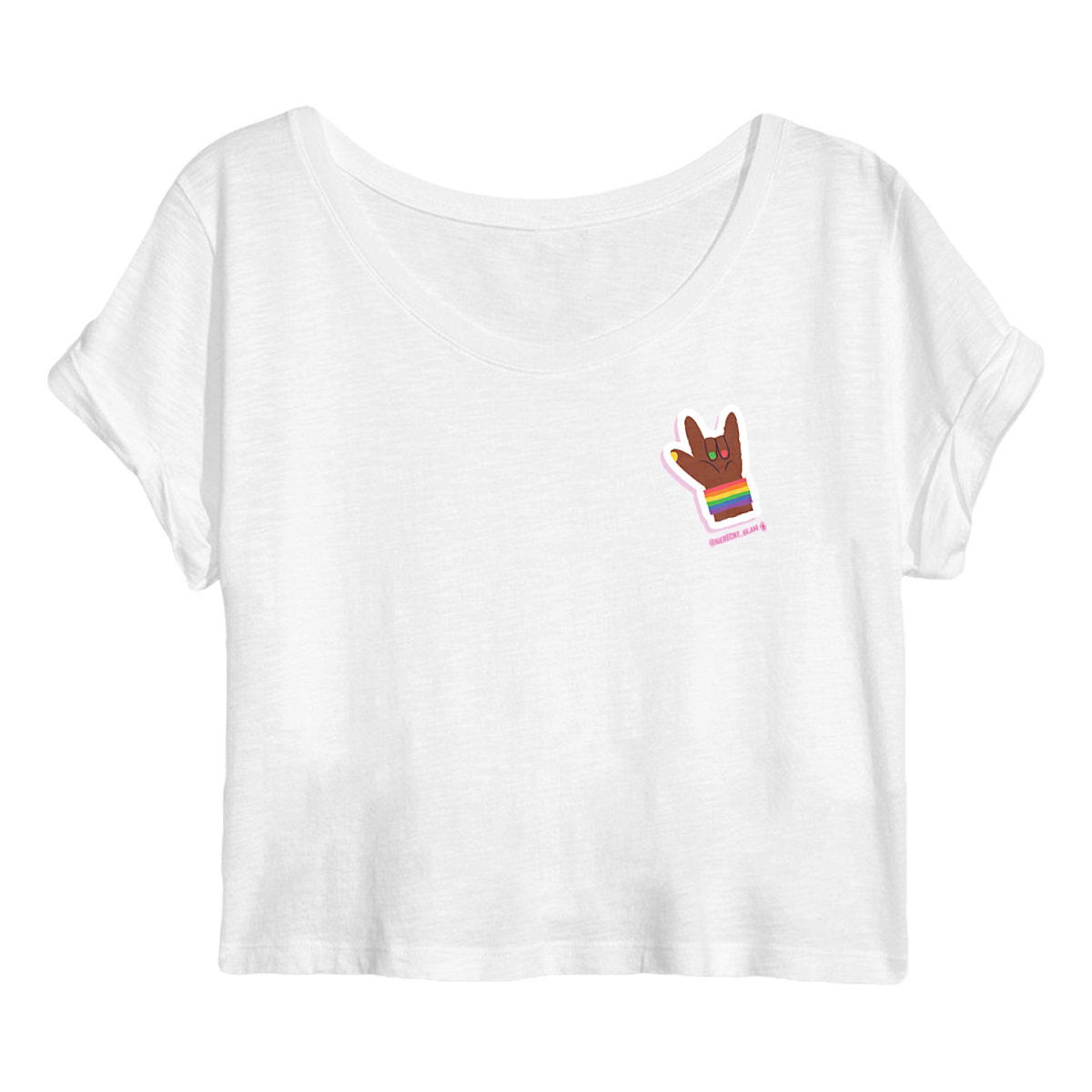 Rock Pride - "Womens*" V- Neck T-Shirt