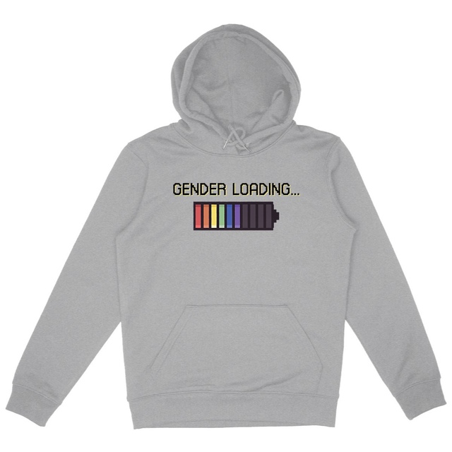 Gender loading - “Unisex*” Hoodie Metall Cord - Image