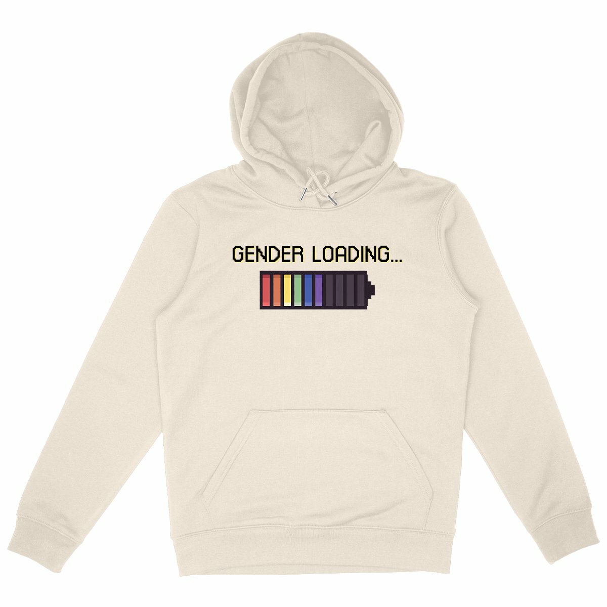 Gender loading - “Unisex*” Hoodie Metall Cord
