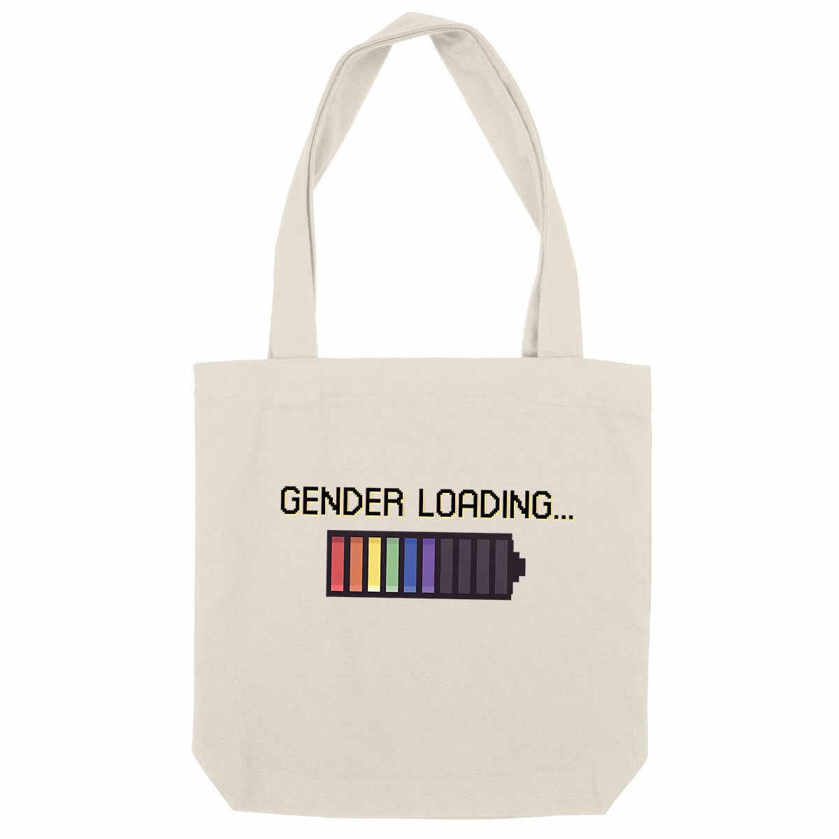  Gender loading - Ökologische Tote bag mit dicken Griffen  - Image