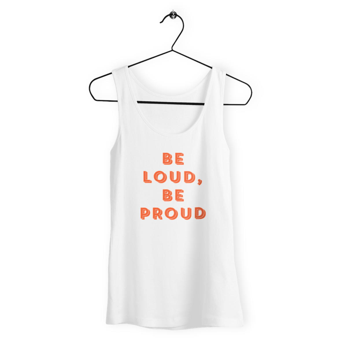 Be loud, be proud - Loose fitting "womens*" tank top  - Image