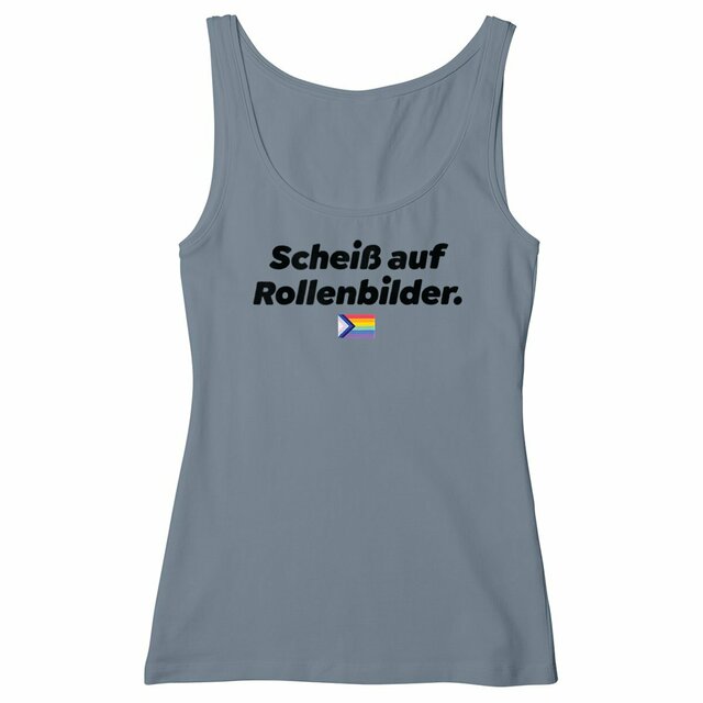 Scheiß auf Rollenbilder - "Womens*" Slim fit tank top   - Image