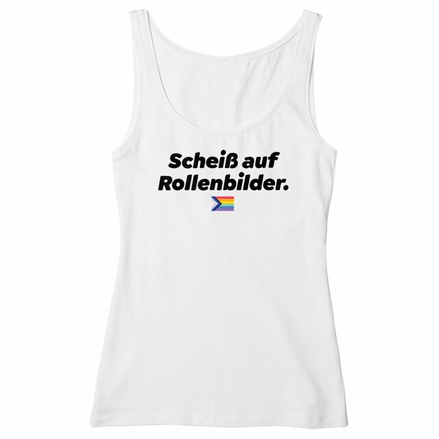 Scheiß auf Rollenbilder - "Womens*" Slim fit tank top  