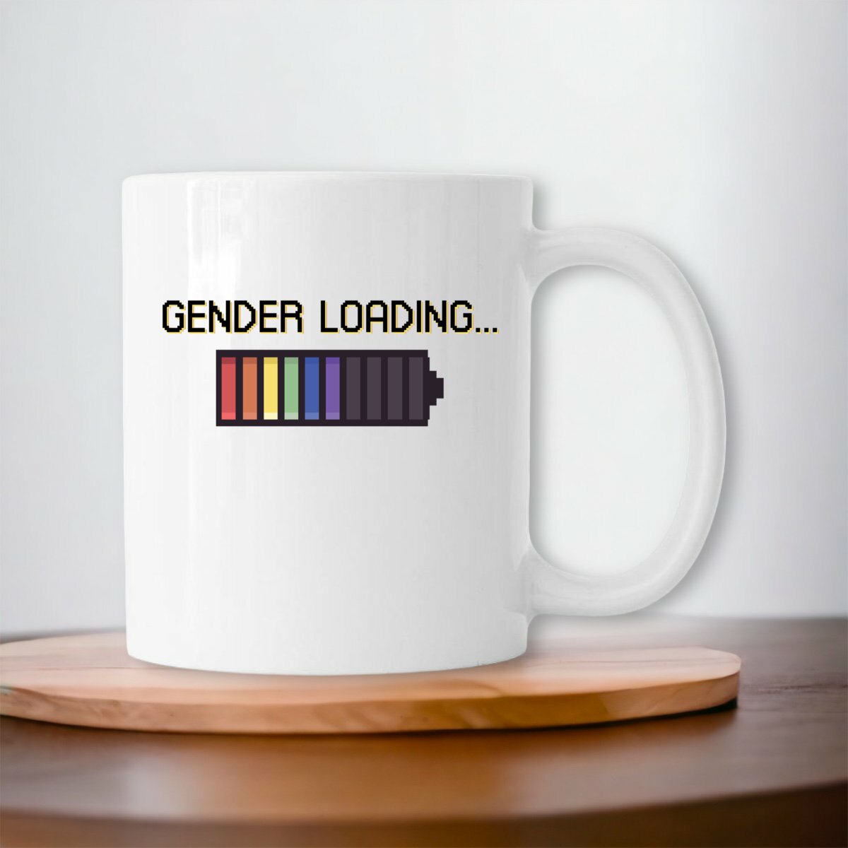  Gender loading - Keramik Tasse / Heferl 