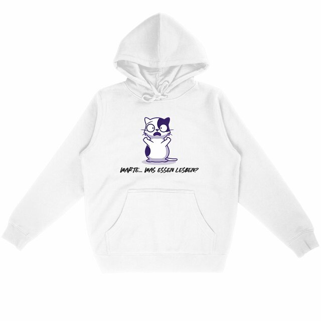  Warte... Was essen Lesben? - “Unisex*” Hoodie 