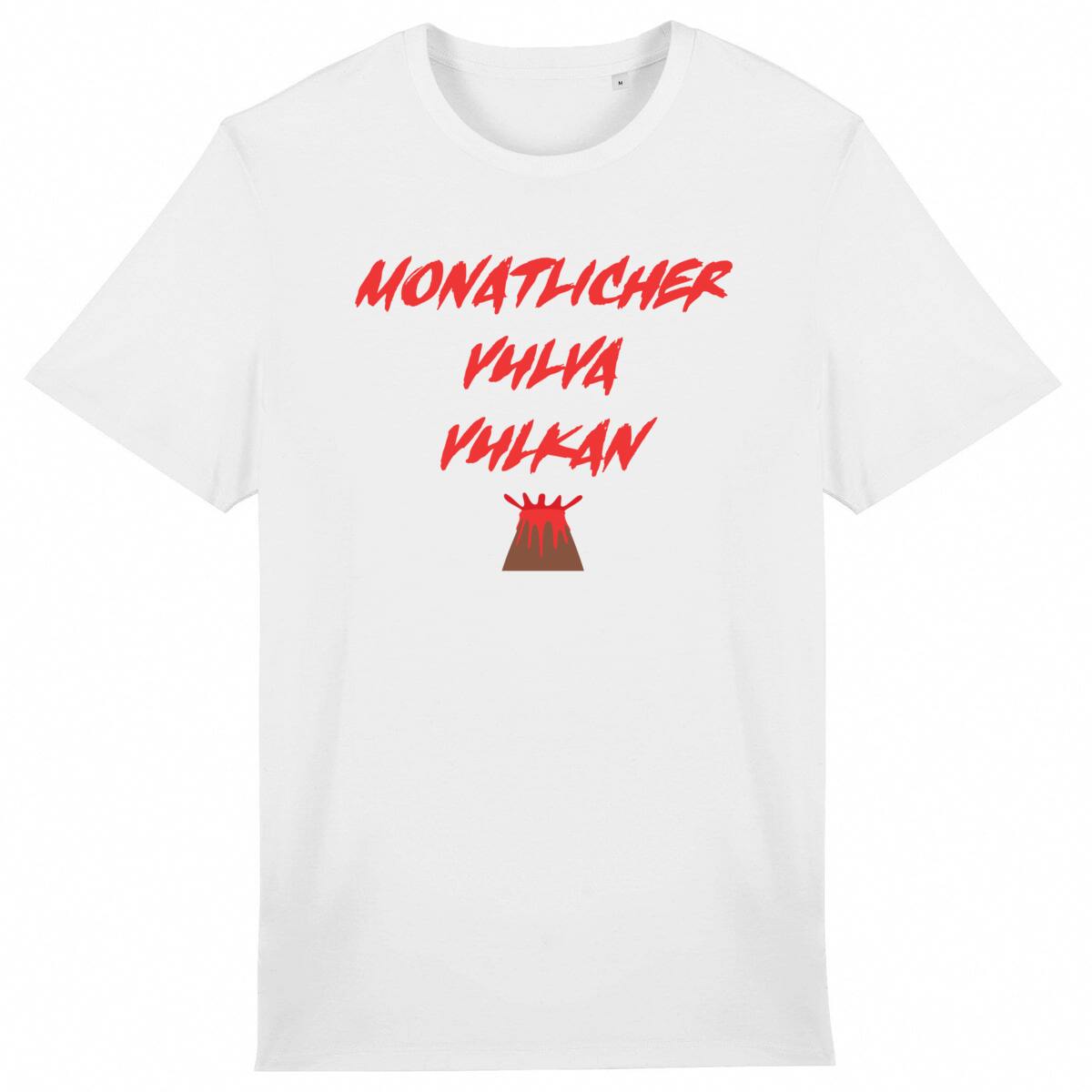 Monatlicher Vulva Vulkan - "Unisex*" T-Shirt 