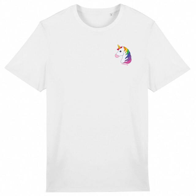 Einhorn Regenbogen - "Unisex*" T-Shirt 