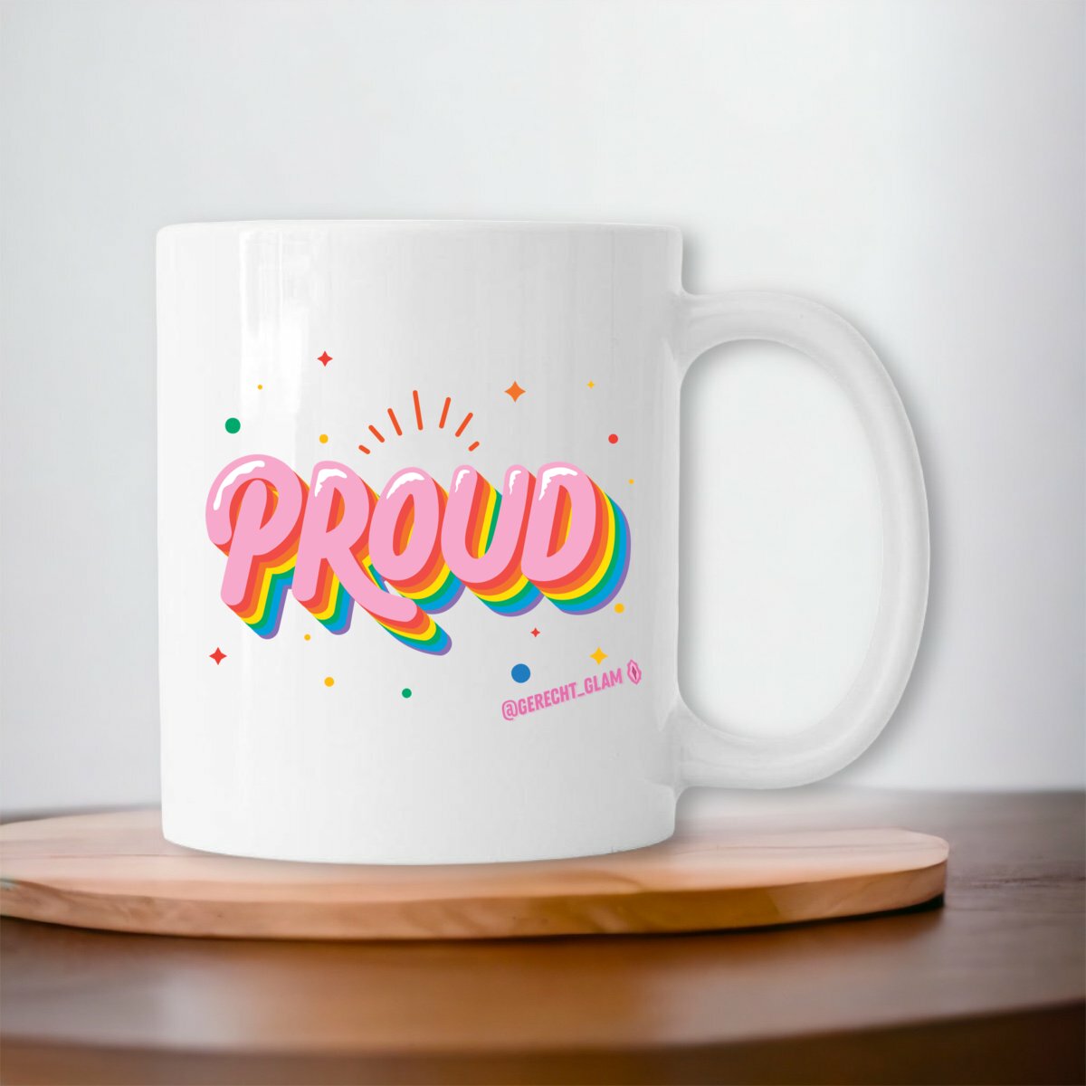 Proud Pride - Keramik Tasse / Heferl 