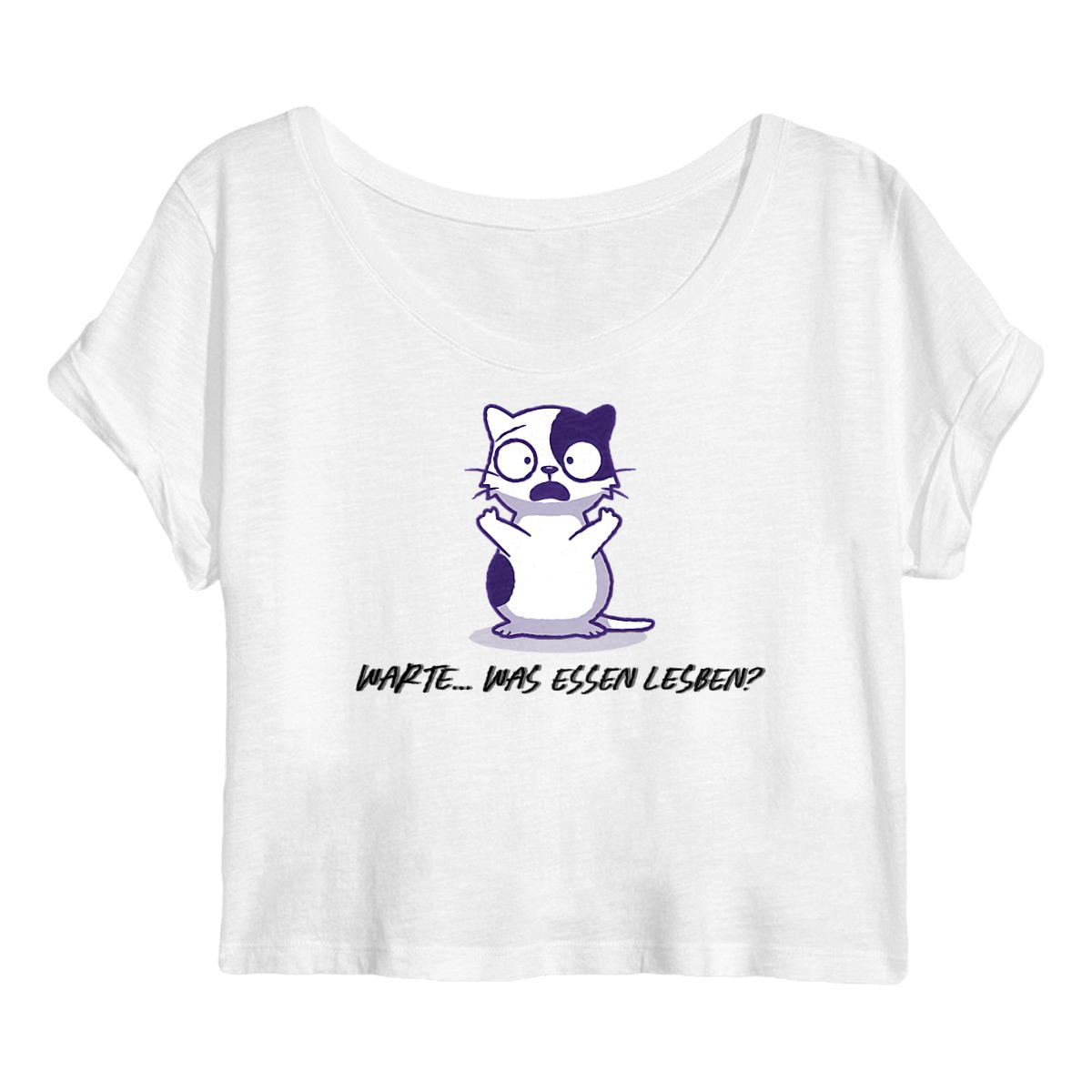 Warte... Was essen Lesben? - "Womens*" crop top