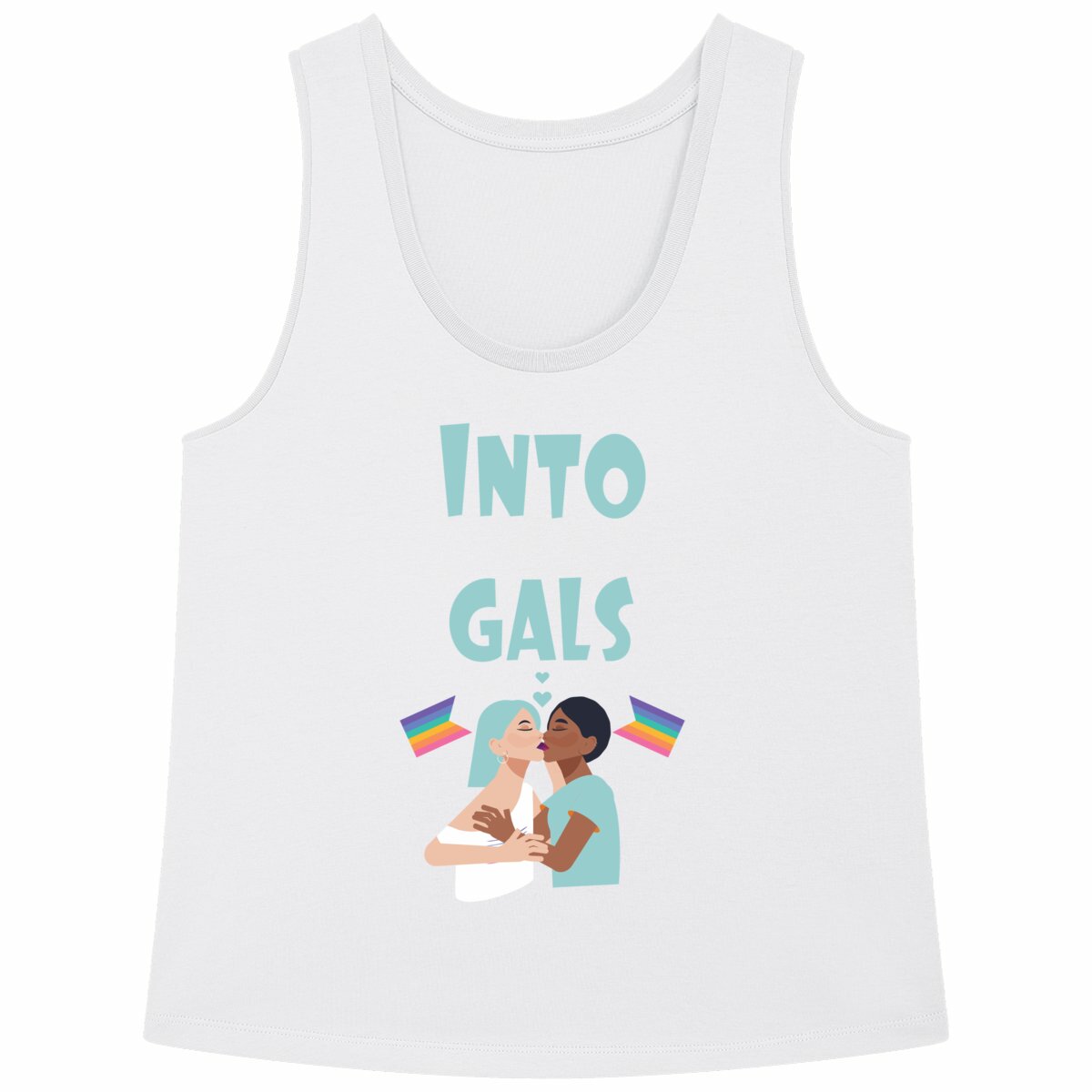  Into Gals - Loose fitting "womens*" tank top 