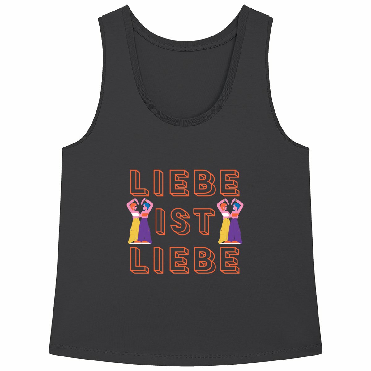 Liebe ist Liebe - Loose fitting womens* tank top - Image
