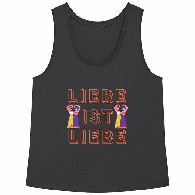 Liebe ist Liebe - Loose fitting womens* tank top - Image