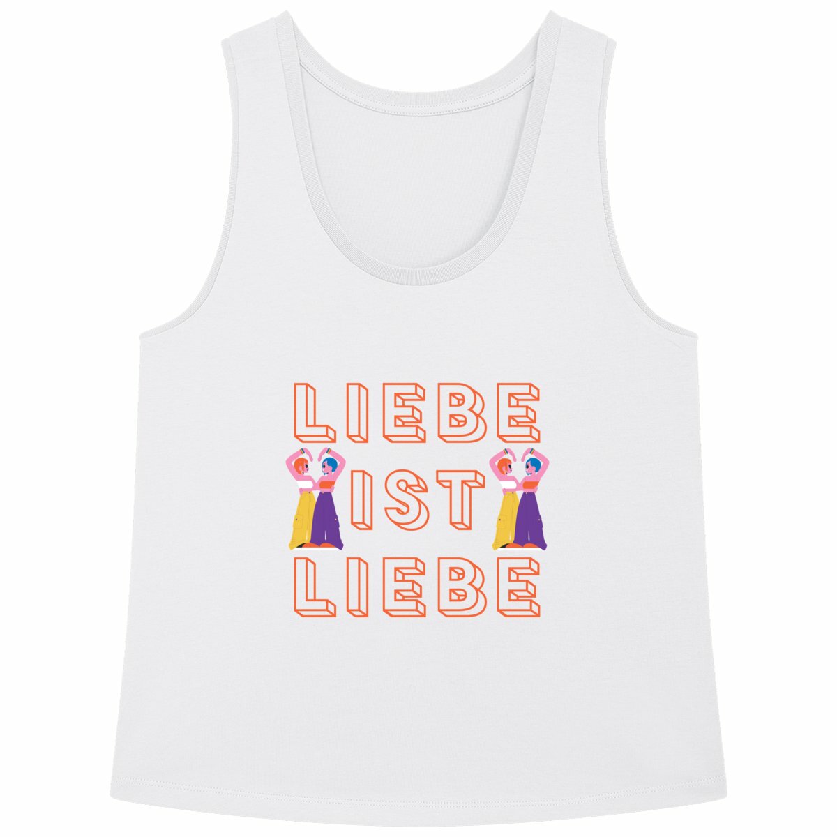 Liebe ist Liebe - Loose fitting womens* tank top