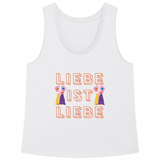 Liebe ist Liebe - Loose fitting womens* tank top