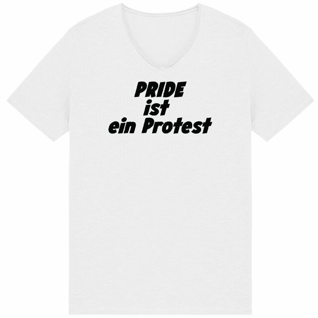 Pride ist ein Protest - "Mens*" Slub T-Shirt - Image