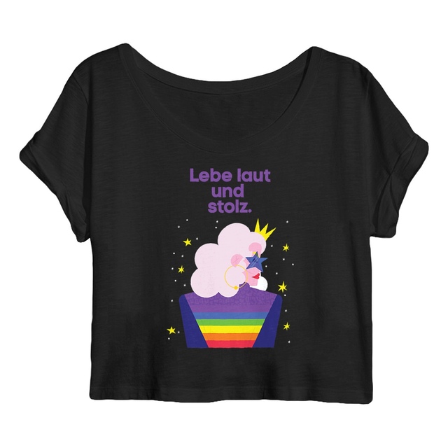 Lebe laut und stolz - "Womens*" crop top  - Image