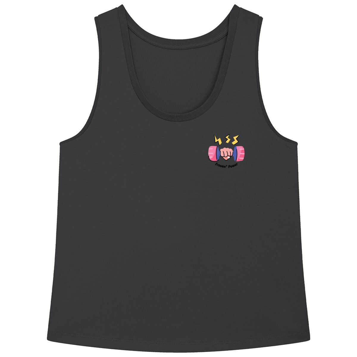 Frauen* Power - Loose fitting "womens*" tank top   - Image