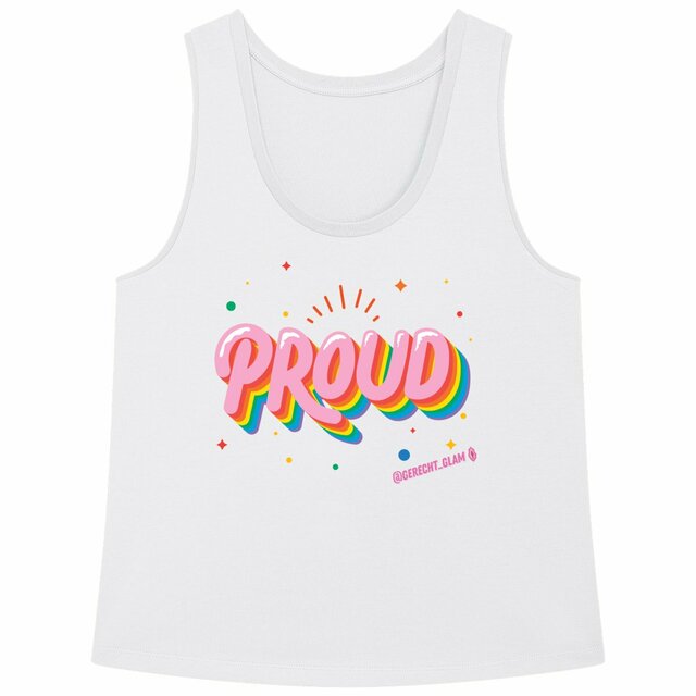 Proud Pride groß - Loose fitting "womens*" tank top